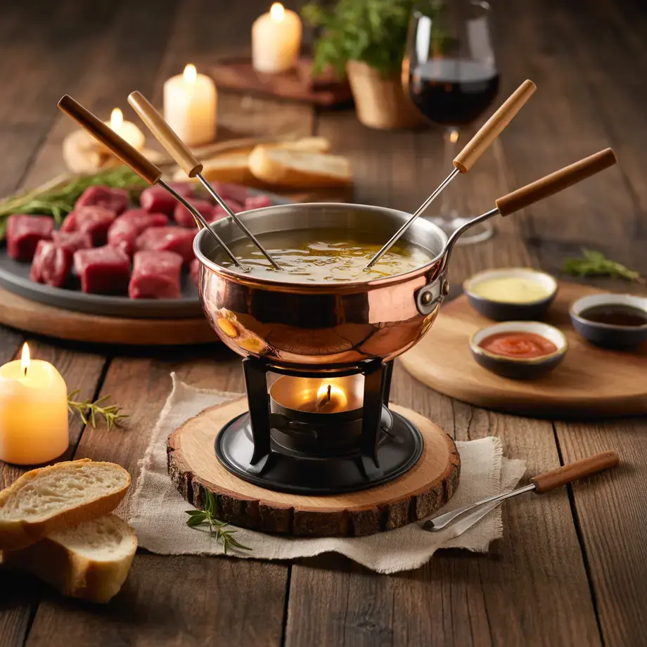 fondue bourguignonne - Fine Dining Lovers