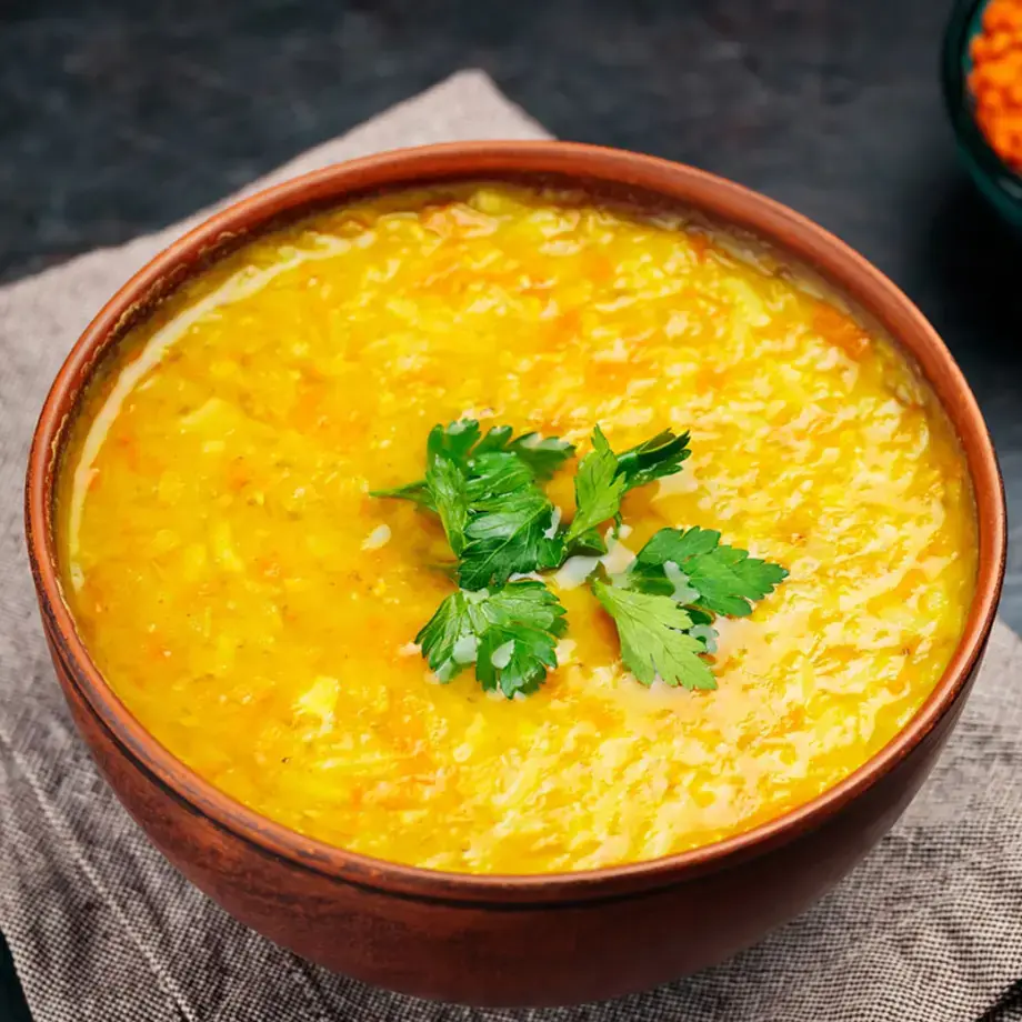 dahl de lentilles corail - Fine Dining Lovers