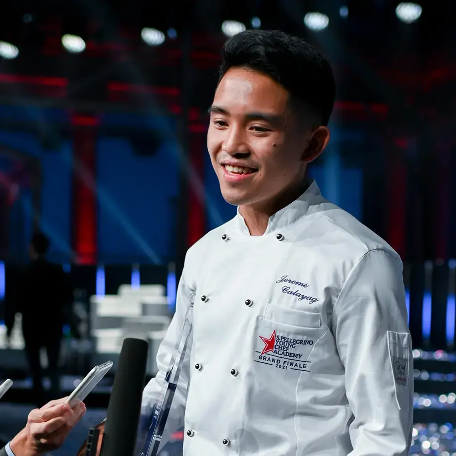 Calayag gagnant S.Pellegrino Young Chef Academy 2021