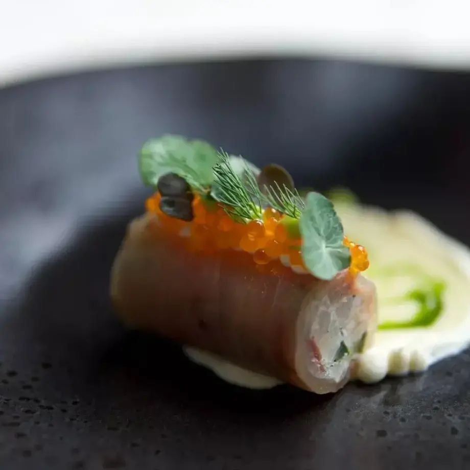 Une assiette du restaurant Turnips