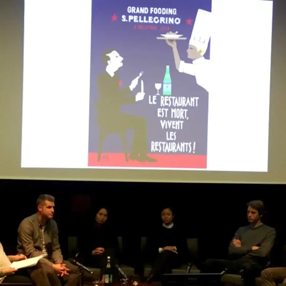 Conférence Le Fooding et S.Pellegrino : Le restaurant est mort, vivent les restaurants !
