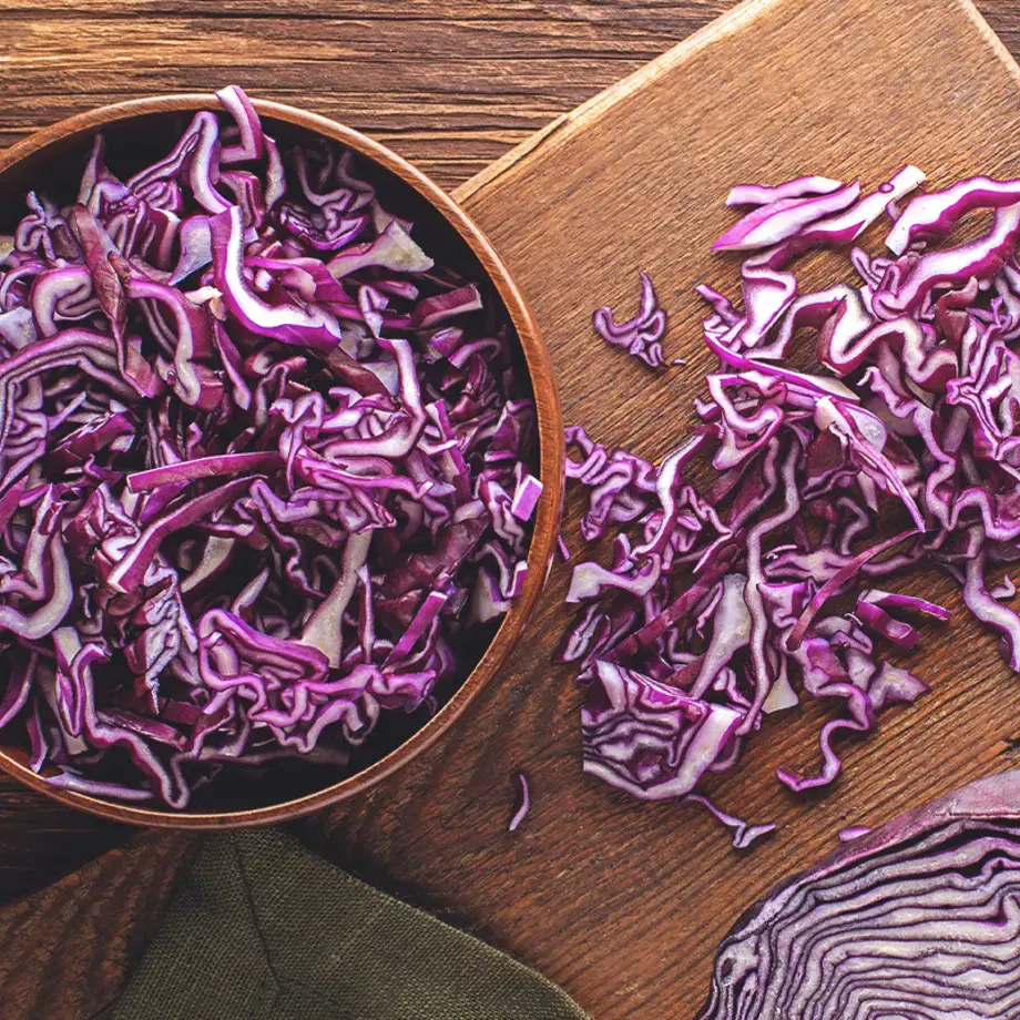 que faire avec chou rouge