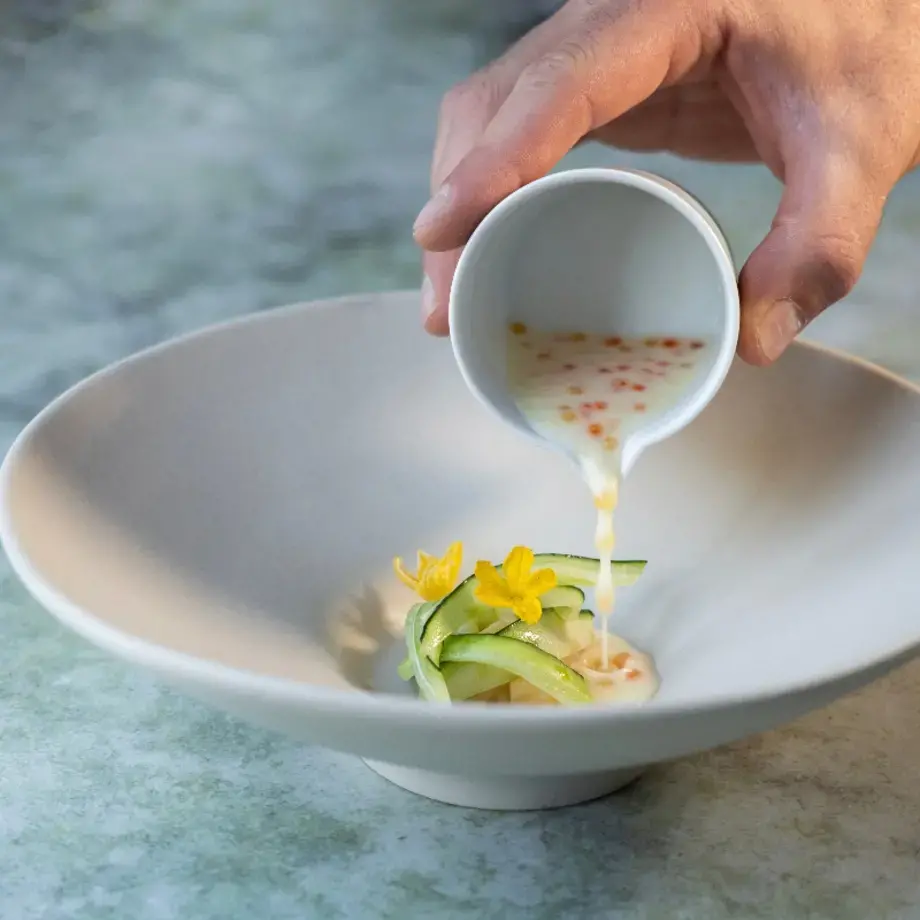 Un plat du restaurant Saporium à Florence