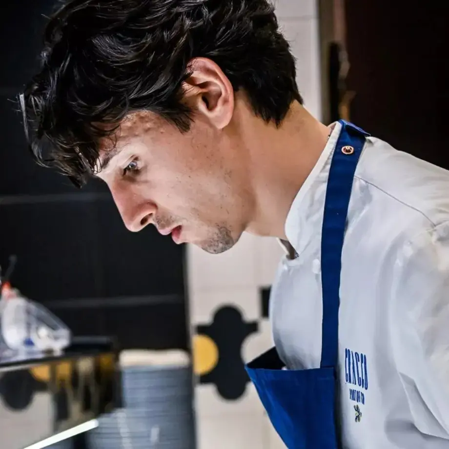 Mattia Pecis, chef du restaurant Cracco Portofino