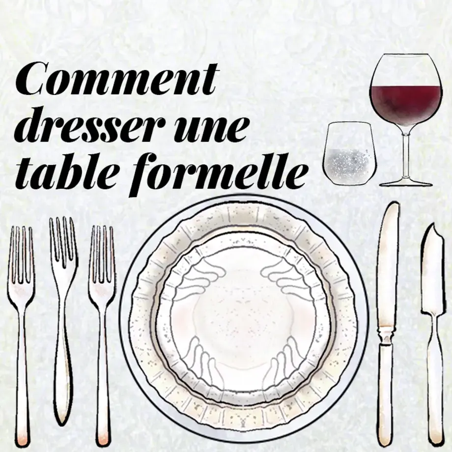 comment dresser la table