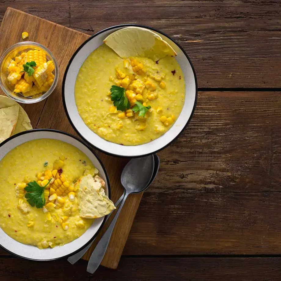 purée de maïs
