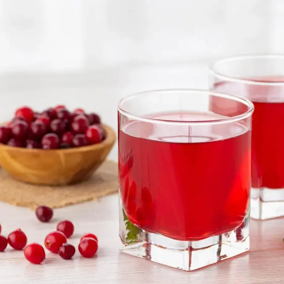 jus canneberge