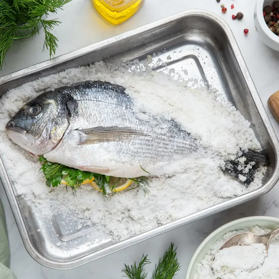 Poisson en croûte de sel - Fine Dining Lovers