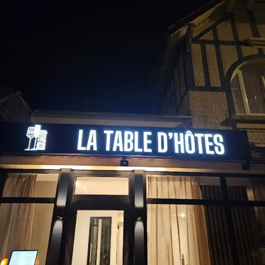 La table d'hôtes