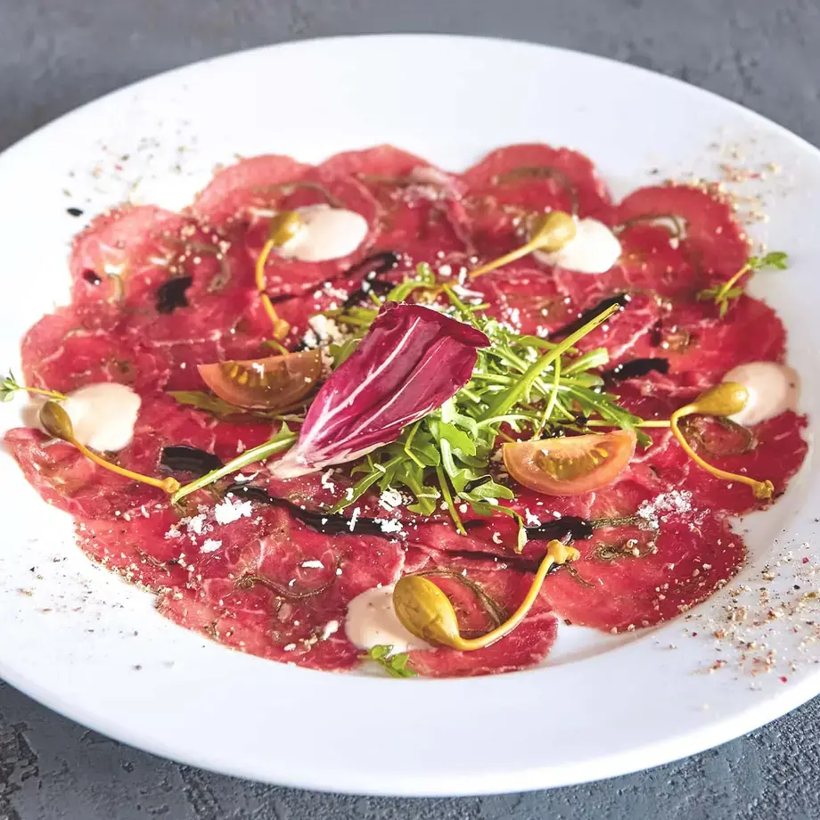carpaccio de bœuf - Fine Dining Lovers
