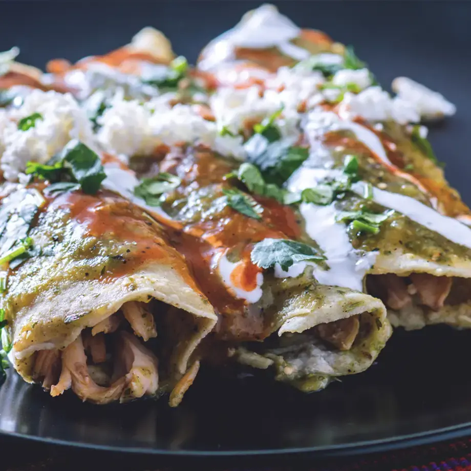 enchiladas poulet – Finedininglovers