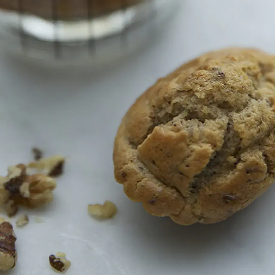 Recette madeleine salée roquefort noix Christophe Michalak