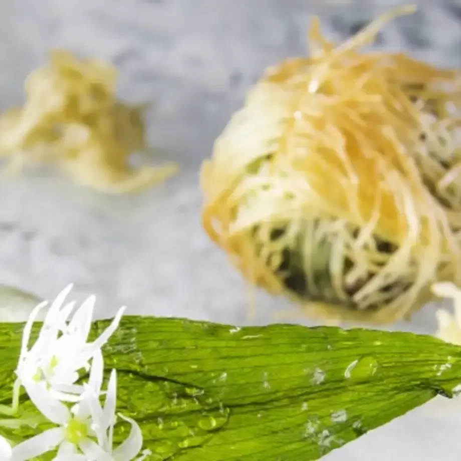 Jean-Michel Lorain : recette de bonbons croustillants de petit-gris au beurre d'escargot