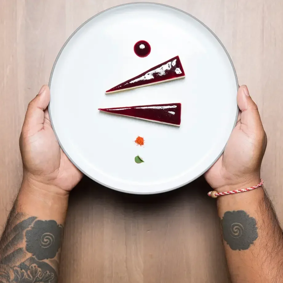 L’Ossau Iraty et confiture de cerise noire de Tomy Gousset