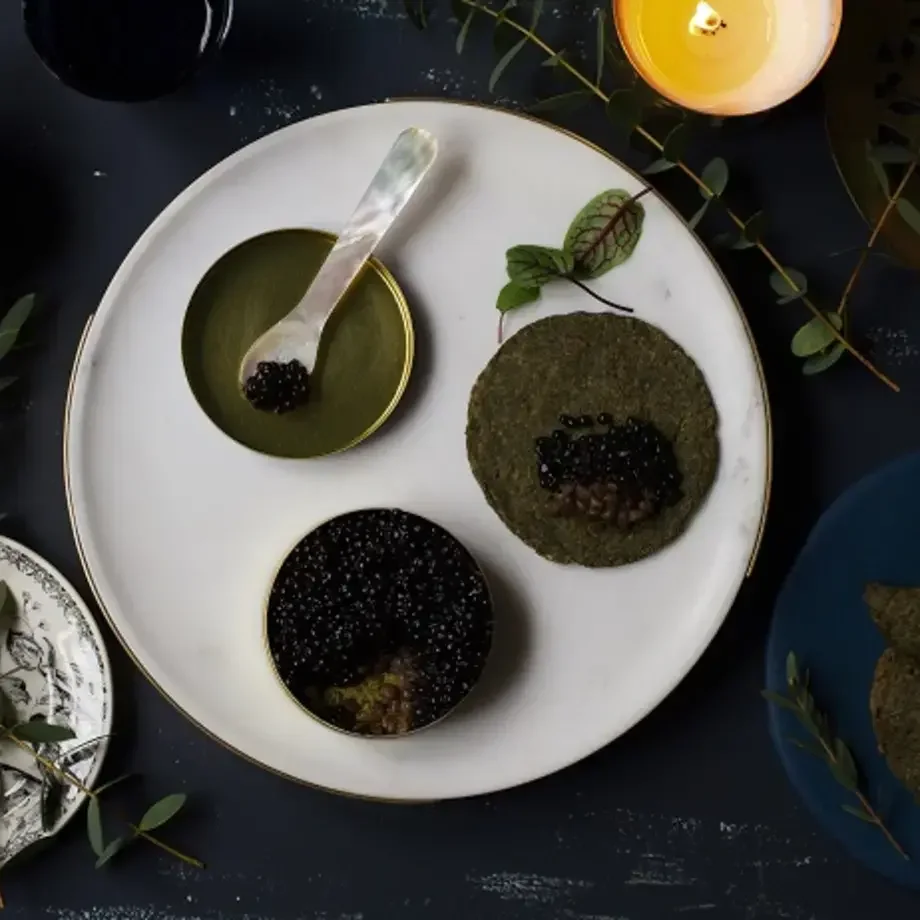 Le caviar végétal d'Alain Ducasse, Romain Meder et Angèle Ferreux-Maeght