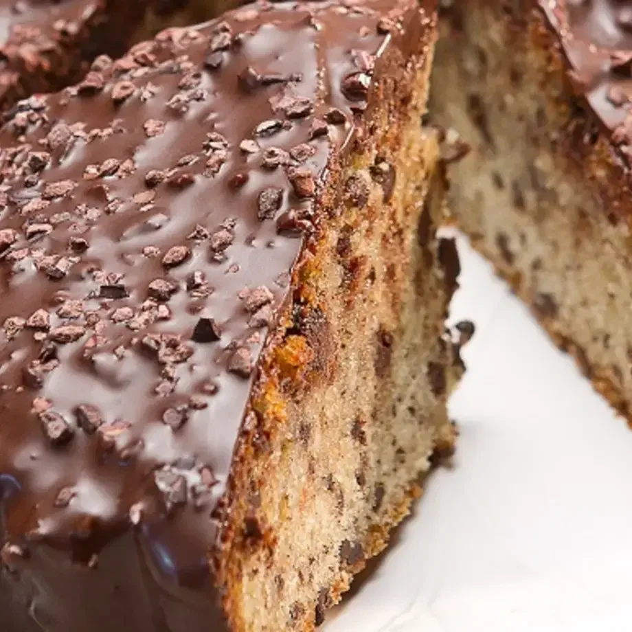 Gâteau au chocolat noir et grué Michel Cluizel