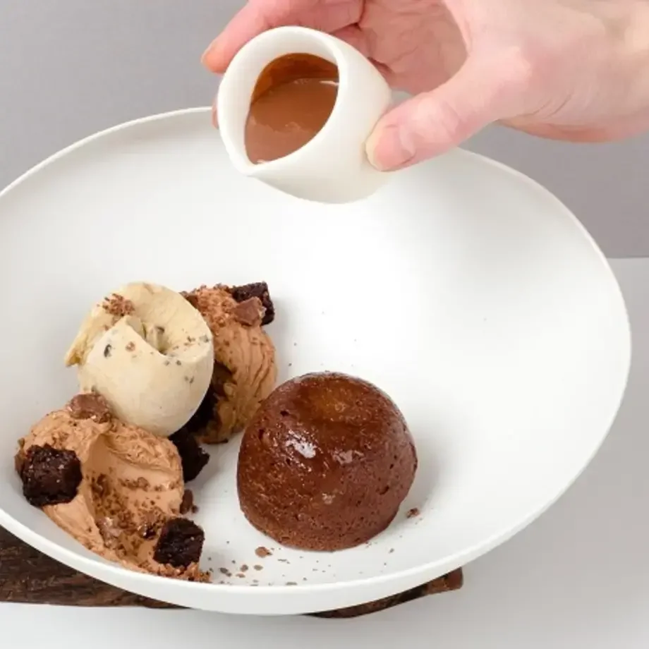 Chocolat et café de notre manufacture, badiane et praliné