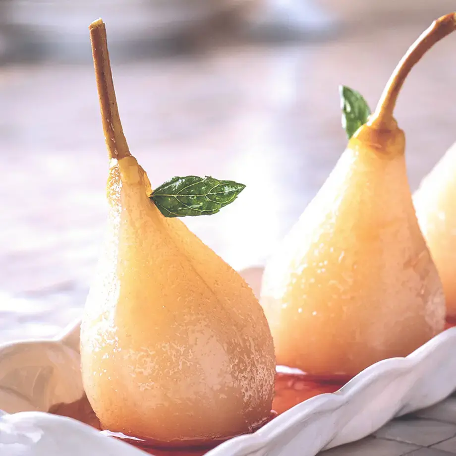 poires au sirop