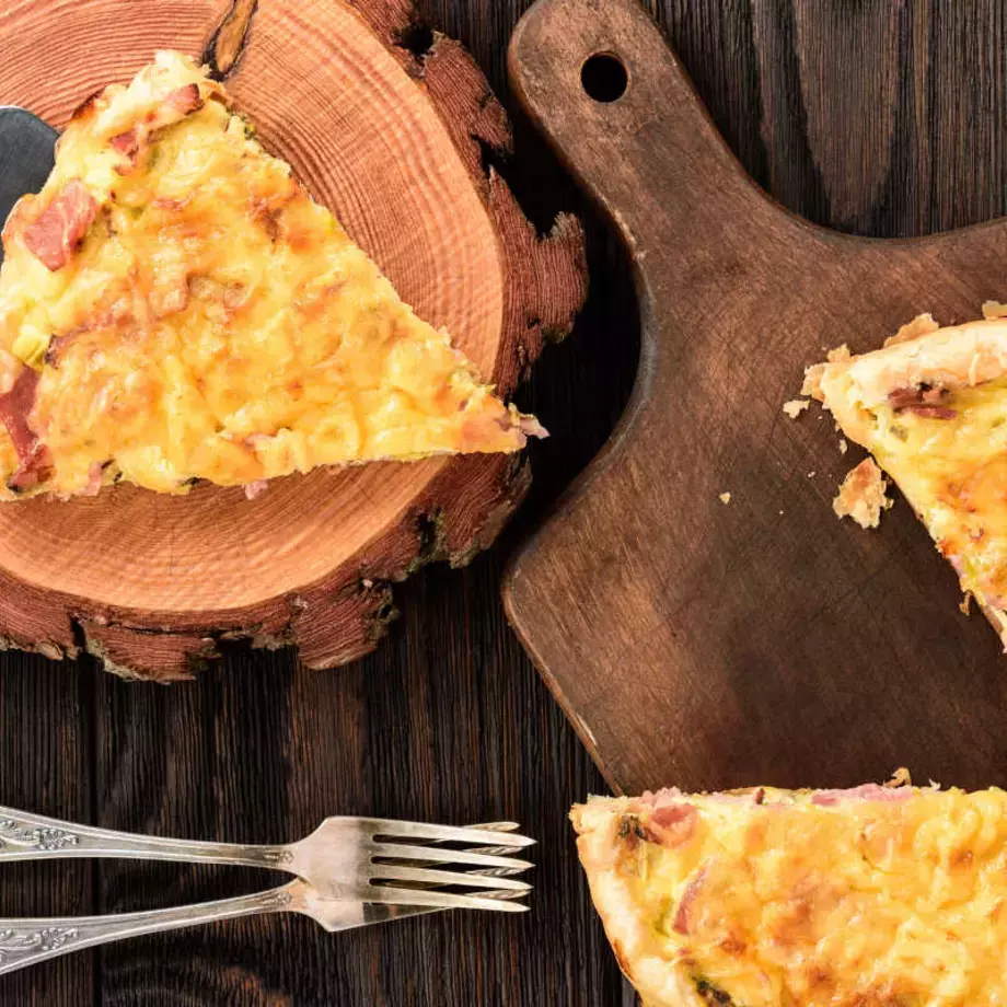 tarte aux poireaux et lardons -  Fine Dining Lovers