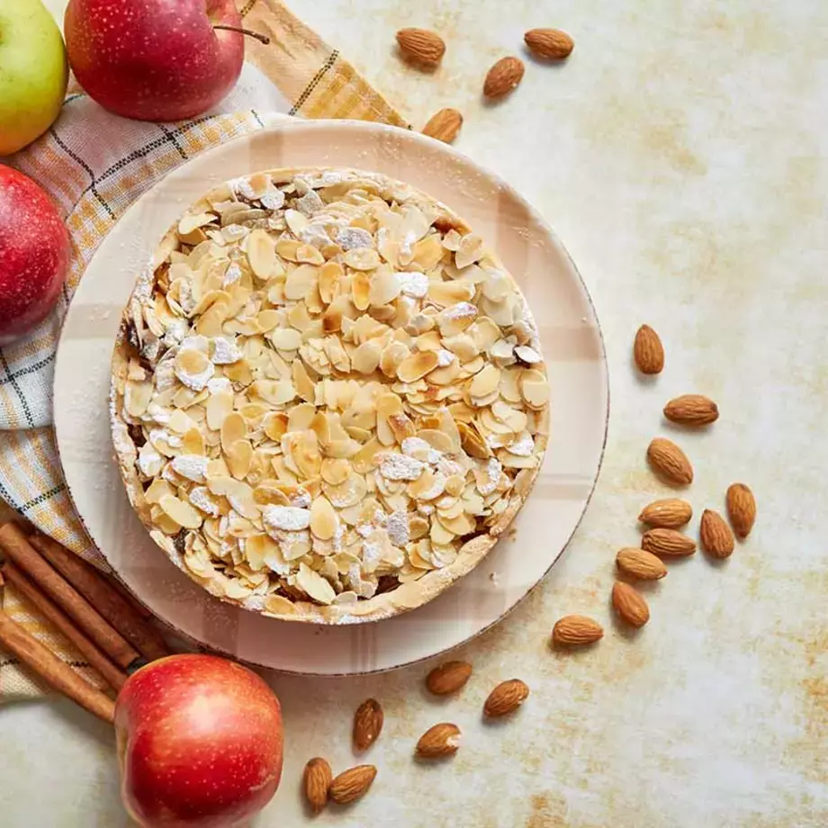 tarte aux pommes et amandes -  Fine Dining Lovers
