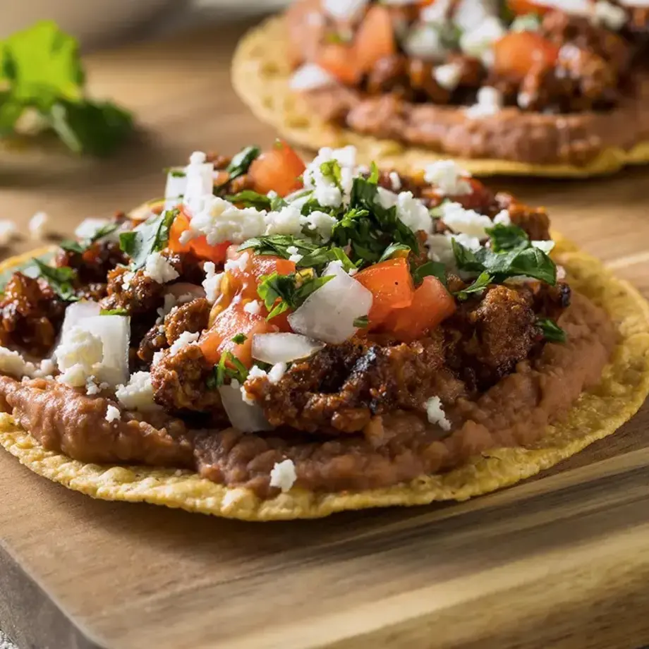 Tostadas mexicaines