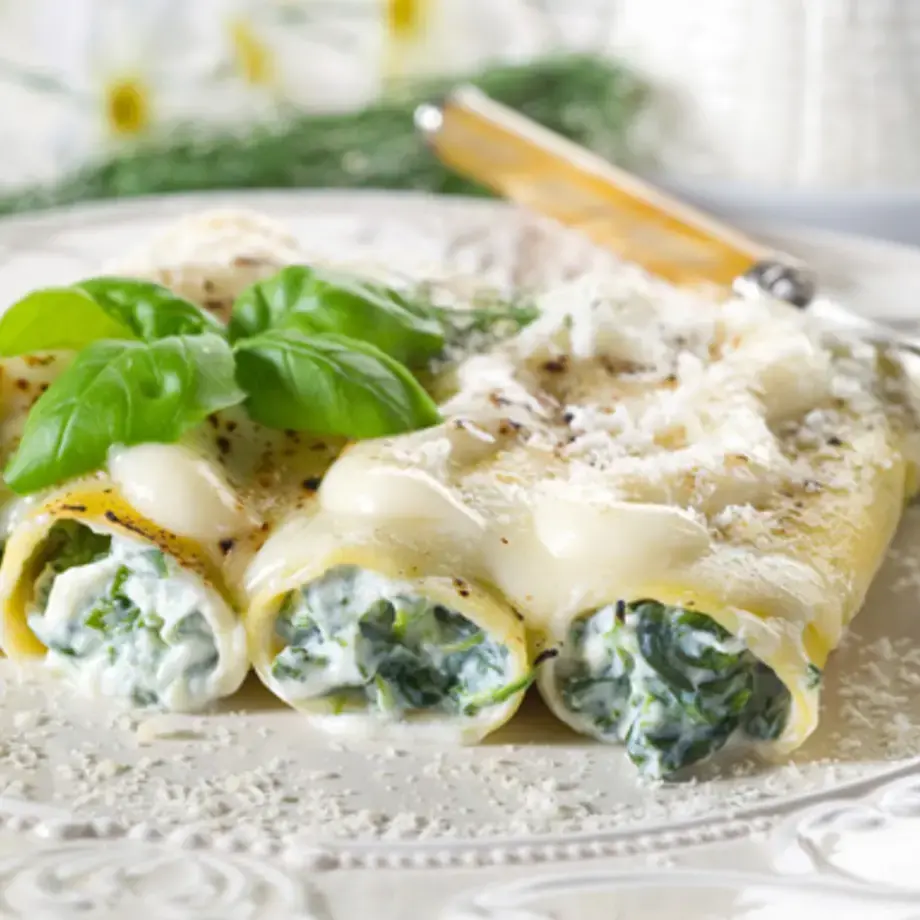 Cannelloni ricotta épinards - Fine Dining Lovers