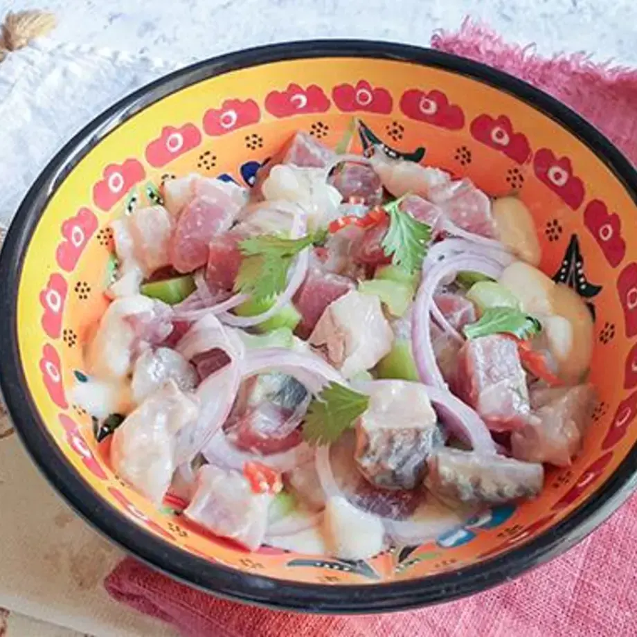 Ceviche péruvien