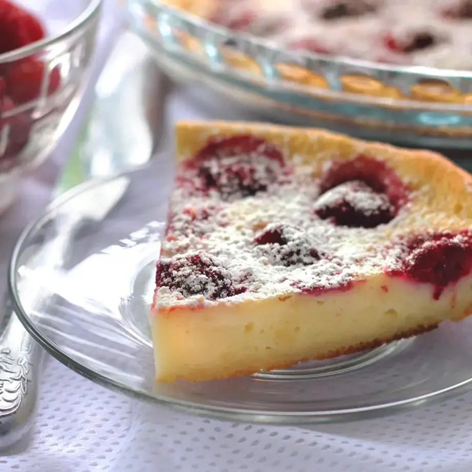clafoutis framboise - Fine Dining Lovers