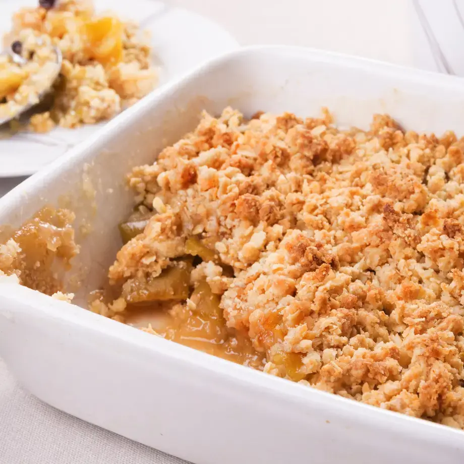 Crumble aux pommes