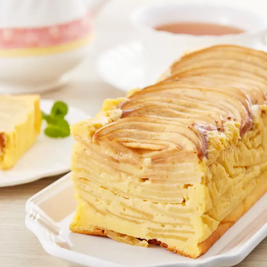 Gâteau invisible aux pommes - Finedininglovers