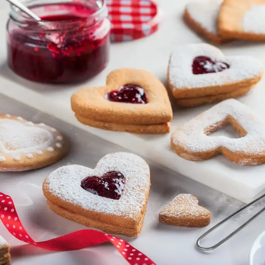 sablés saint valentin