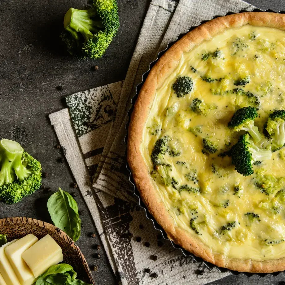 quiche aux brocolis