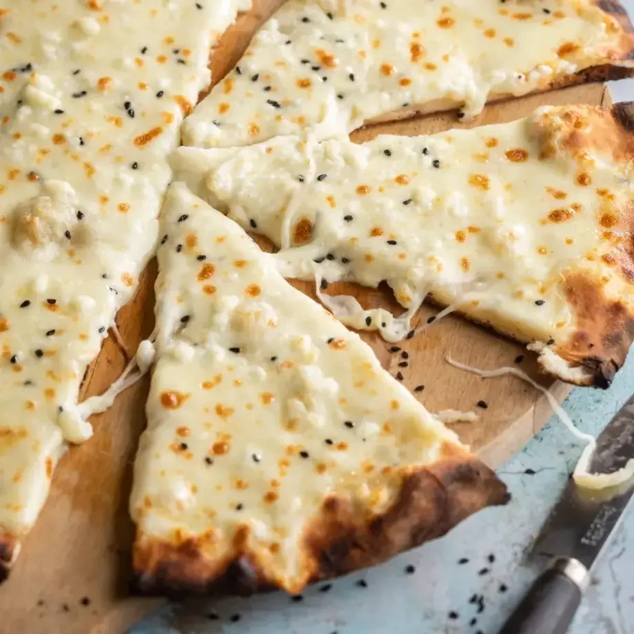 Man'ouchés au halloumi de Alan Geaam