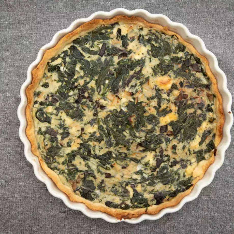 quiche épinards et chèvre - Fine Dining Lovers