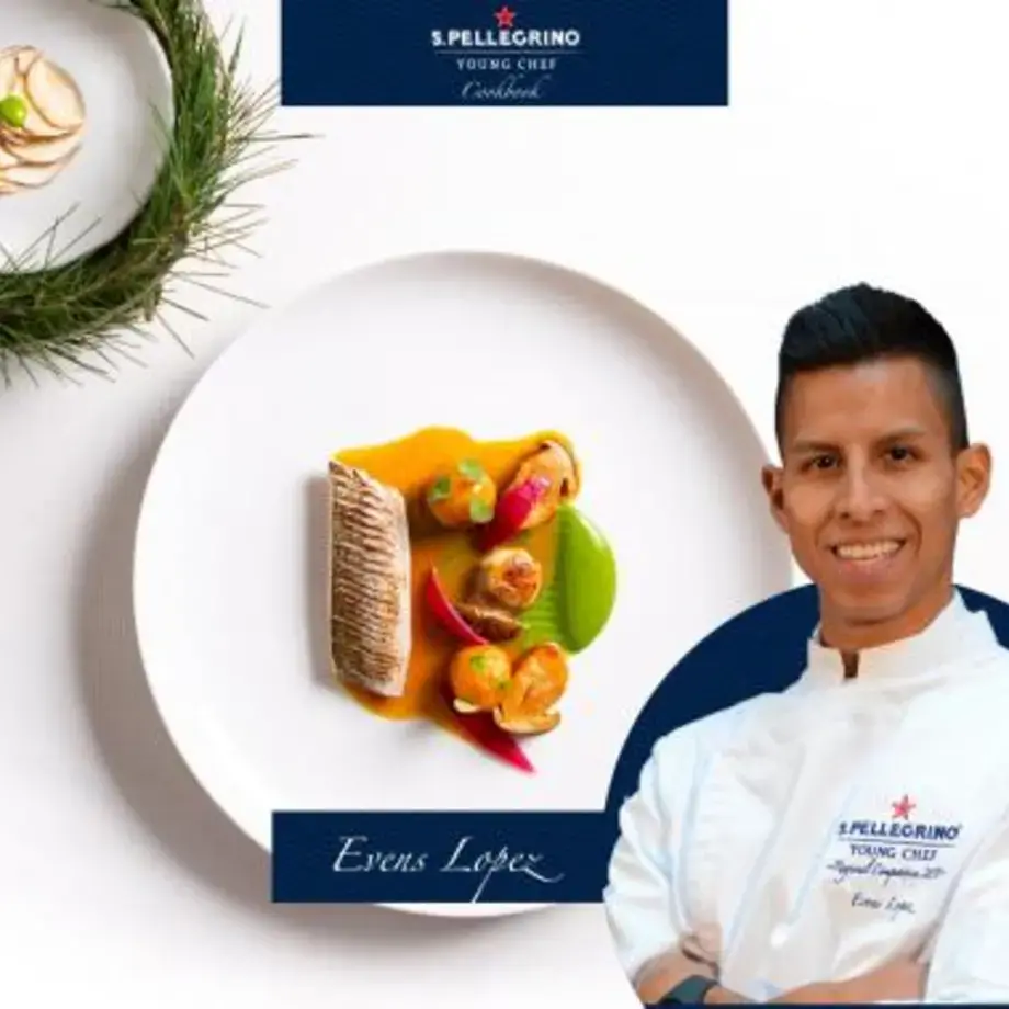 Recette Chef Evens Lopez - S.Pellegrino Young Chef