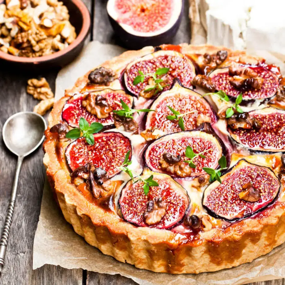 Tarte aux figues et chèvre - Finedininglovers