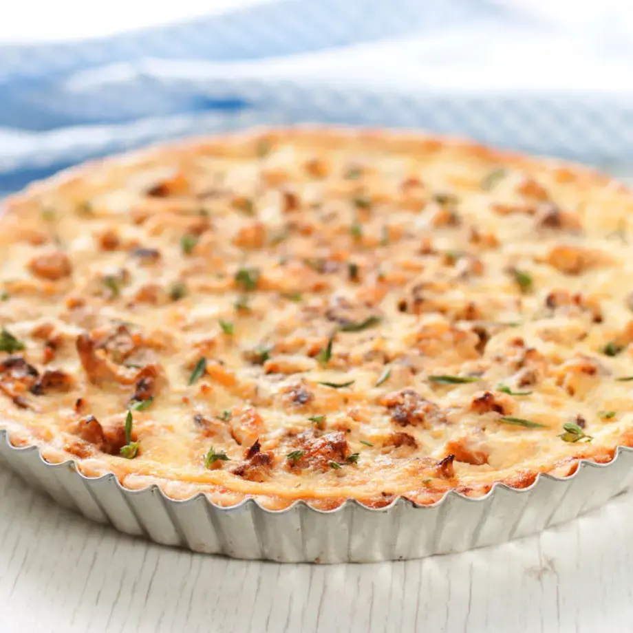 Tarte au potiron et lardons - Finedininglovers