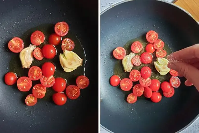 cuisson des tomates