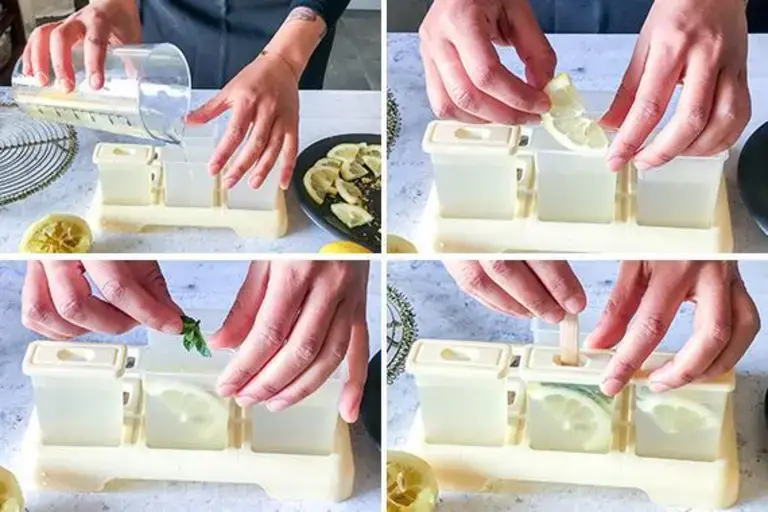 Moules pour glaces à l'eau