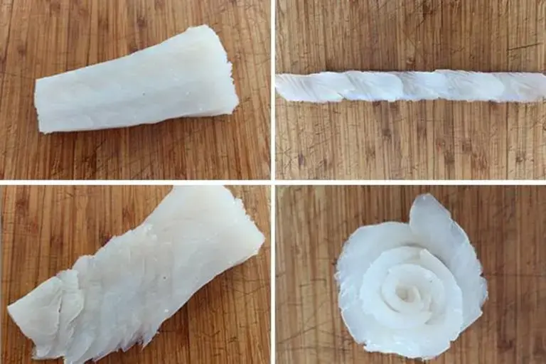 Pour couper le poisson