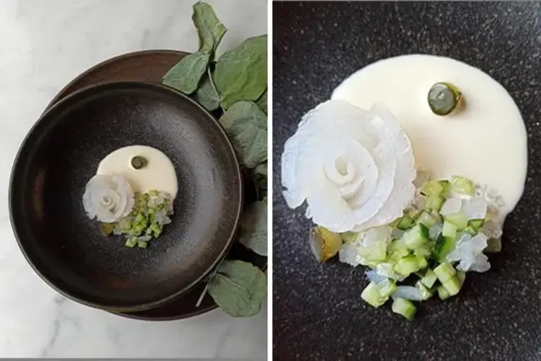 Pour le dressage de l'assiette