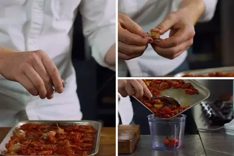 Sauce à pizza, préparation