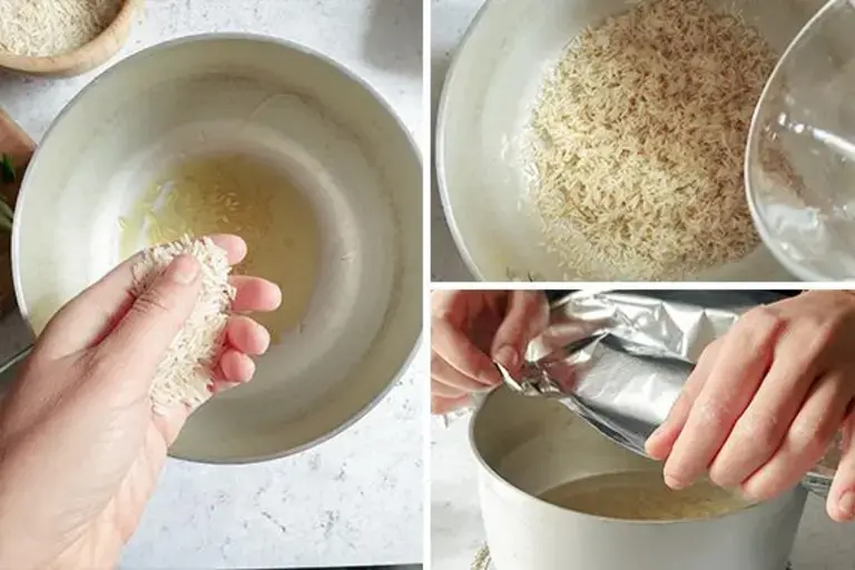 Cuisson du riz basmati
