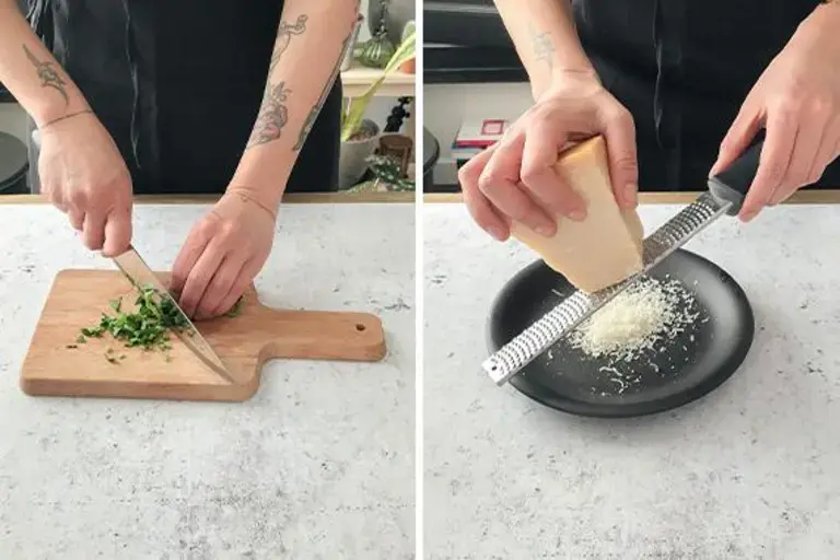 Hachez persil et Parmesan