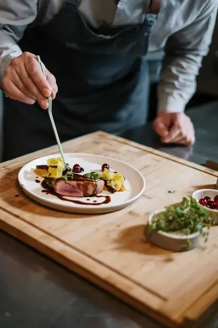 Dans la cuisine