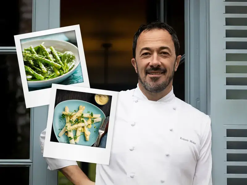 Romain Meder : comment cuisiner l'asperge