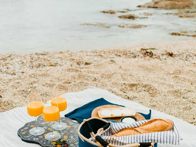 Picnic à la plage