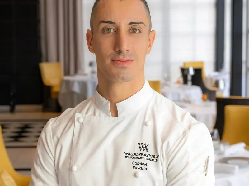 Gabriele Ravasio, chef du Gordon Ramsay au Trianon