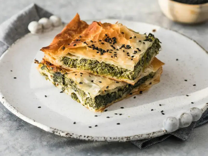 Spanakopita grecque