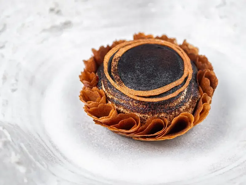 tarte oignon brandon dehan oustau baumanière